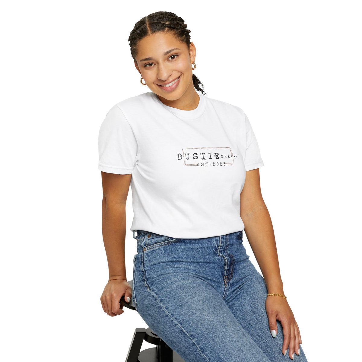 DUSTIE NATION Comfortable Oversize T Shirt - C1717