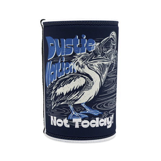 Dustie Nation Custom Artwork Stubbie Cooler - Navy Blue