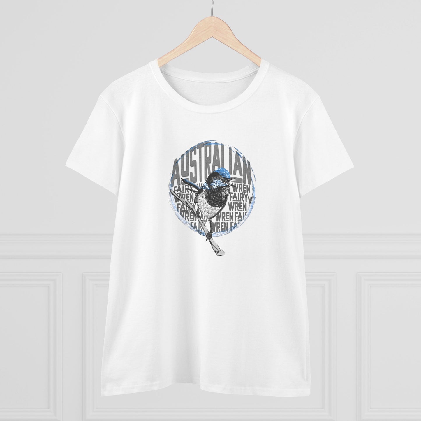 Australian Fairy Wren -  Custom t shirt design -Gildan 5000