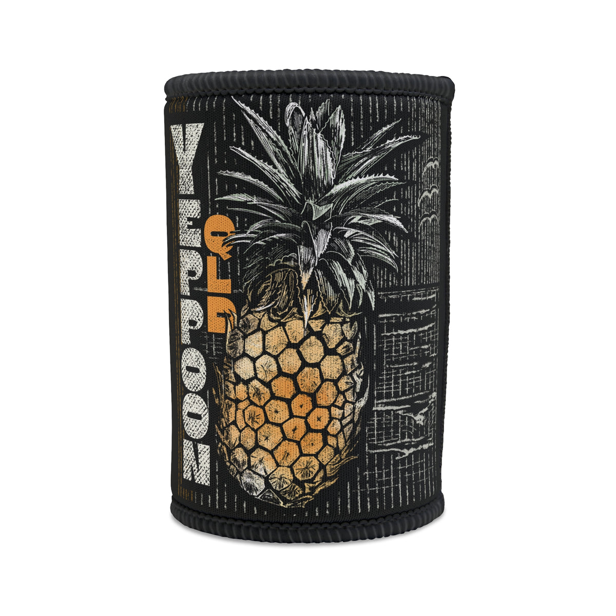 Personalized Stubby Cooler – Hand Sketched Yeppooon QLD souvenir design - Gift Idea