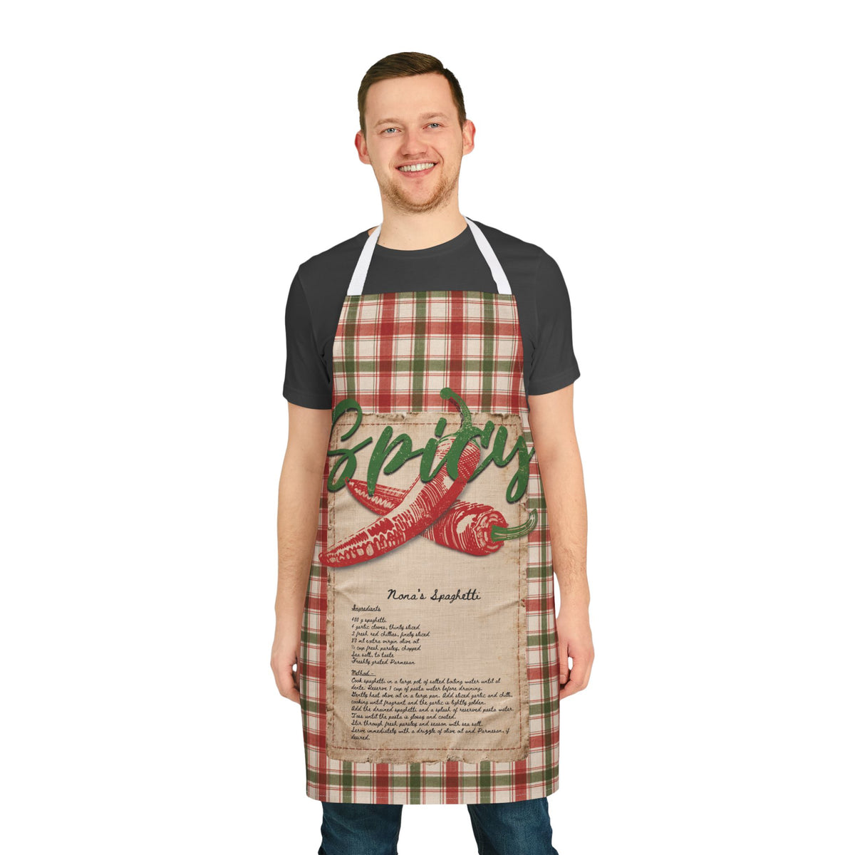 Spicy Chilli Customisable Apron Gift Idea for home makers