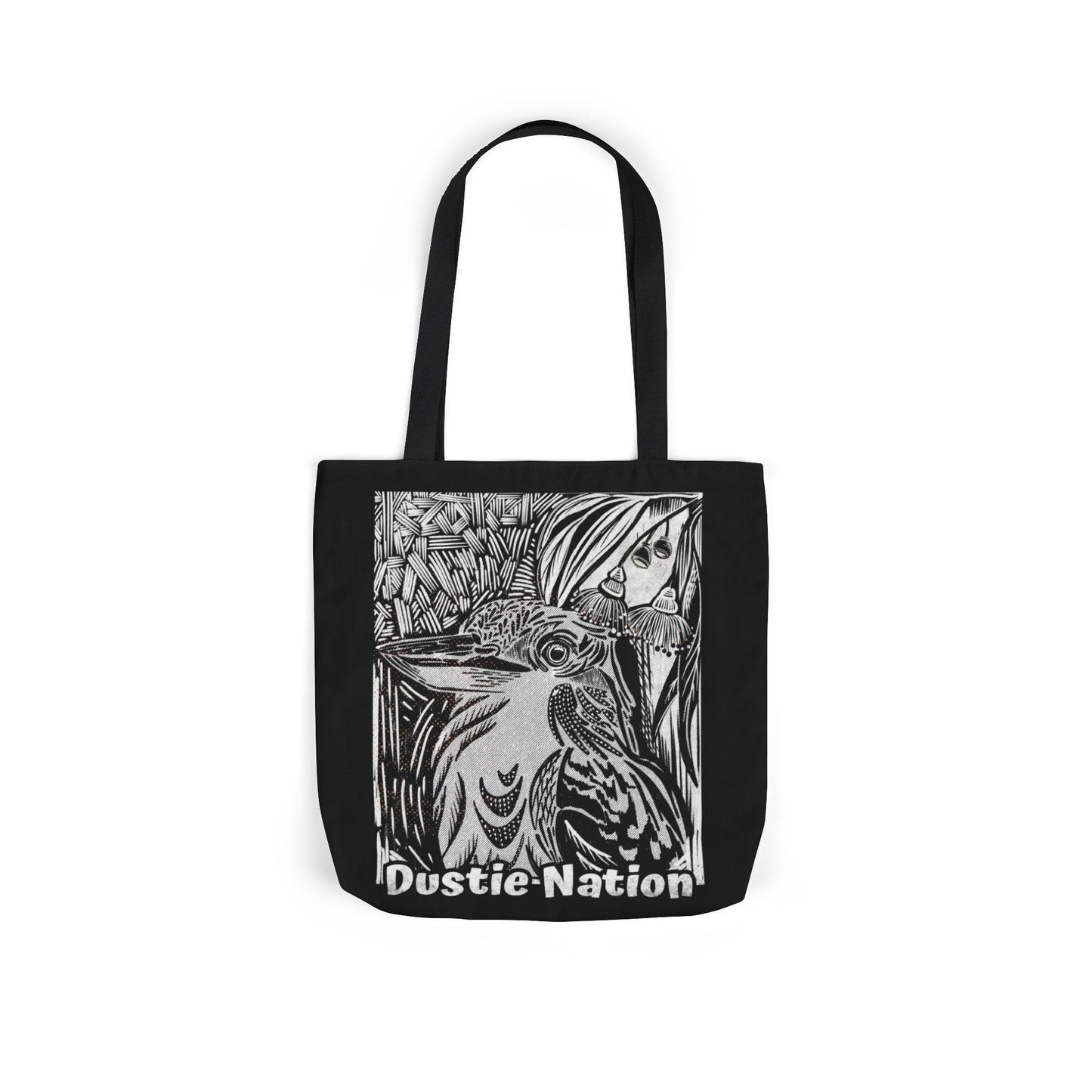 Australian Kookaburra custom design Tote Bag - Hand drawn artwork & custom text available