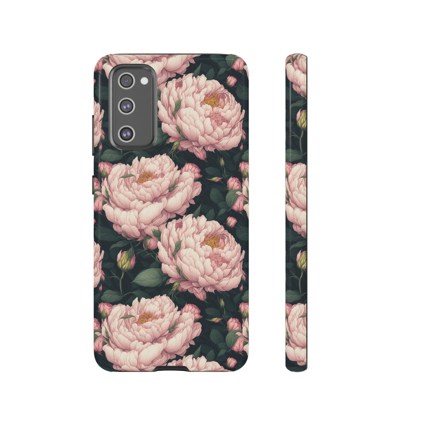 Pink Peony Phone Tough Case