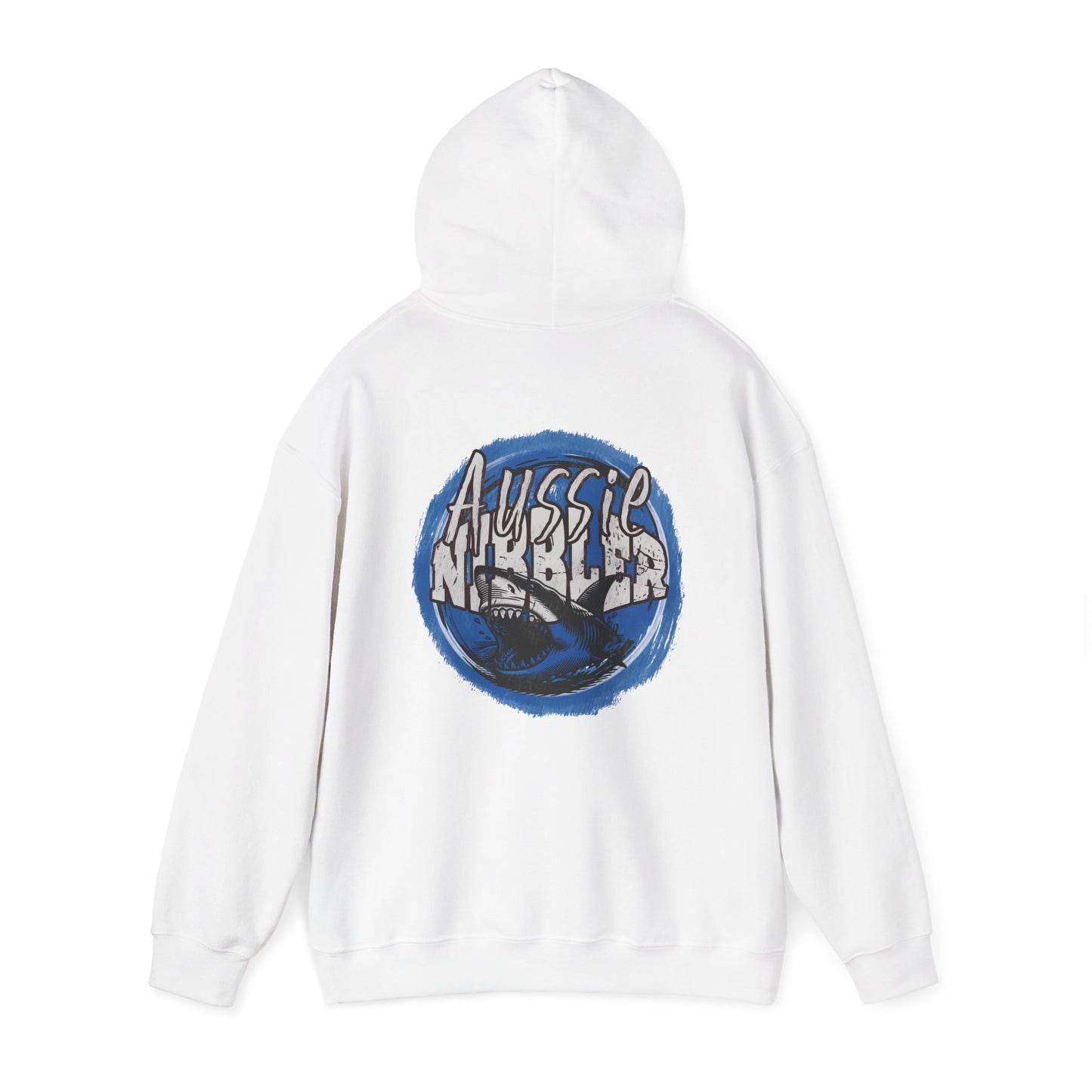 Heavy Blend Hoodie - custom Australian design- 'Aussie Nibbler' - Gildan 18500