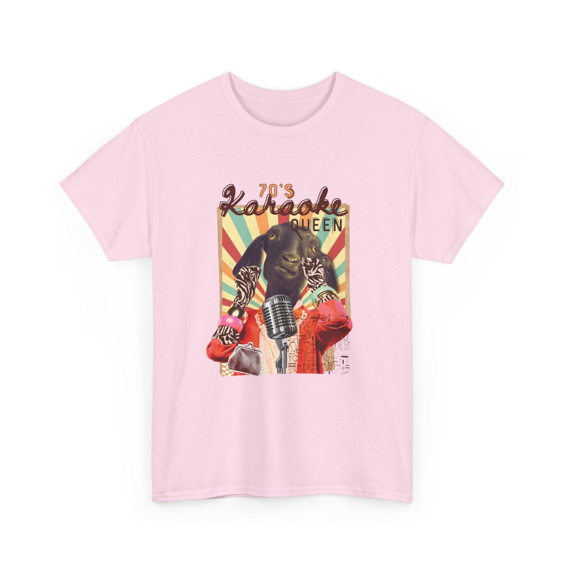 70's Karaoke Queen - custom designed Australian souvenir t shirt - Solei Designs