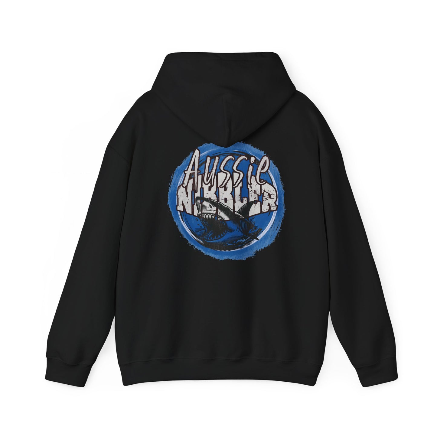 Heavy Blend Hoodie - custom Australian design- 'Aussie Nibbler' - Gildan 18500