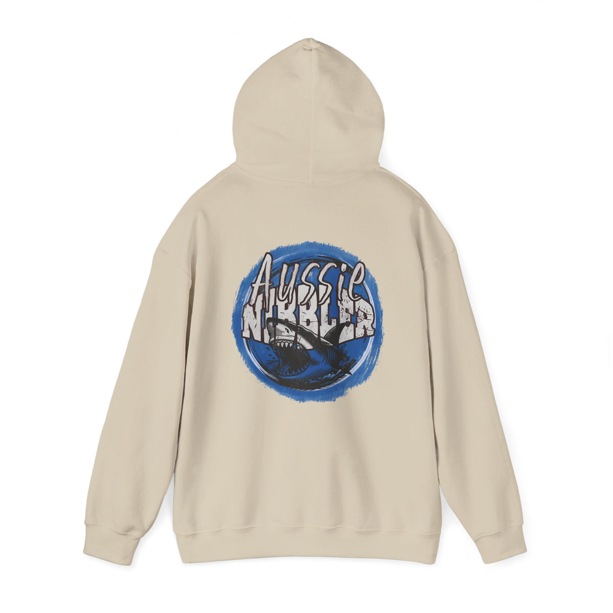 Heavy Blend Hoodie - custom Australian design- 'Aussie Nibbler' - Gildan 18500