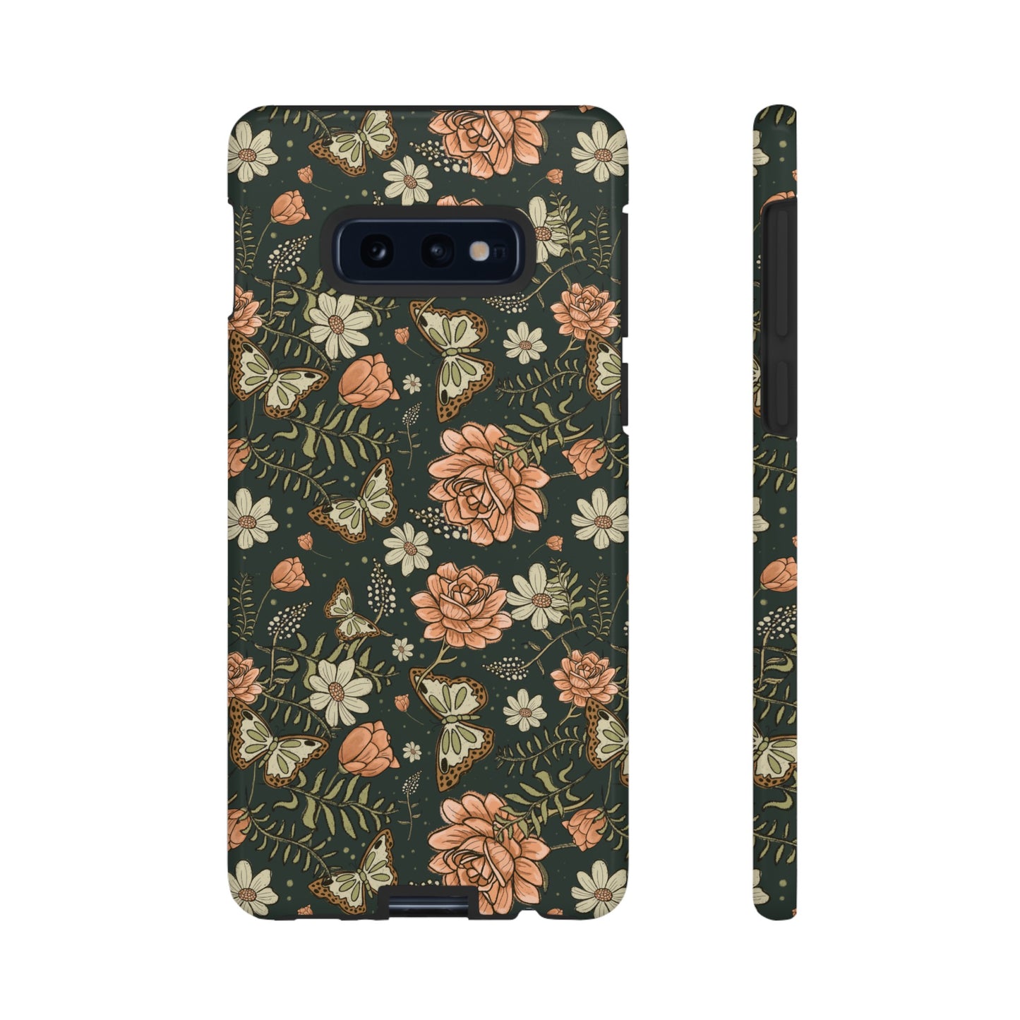 Vintage Rose hand drawn design for phone tough case