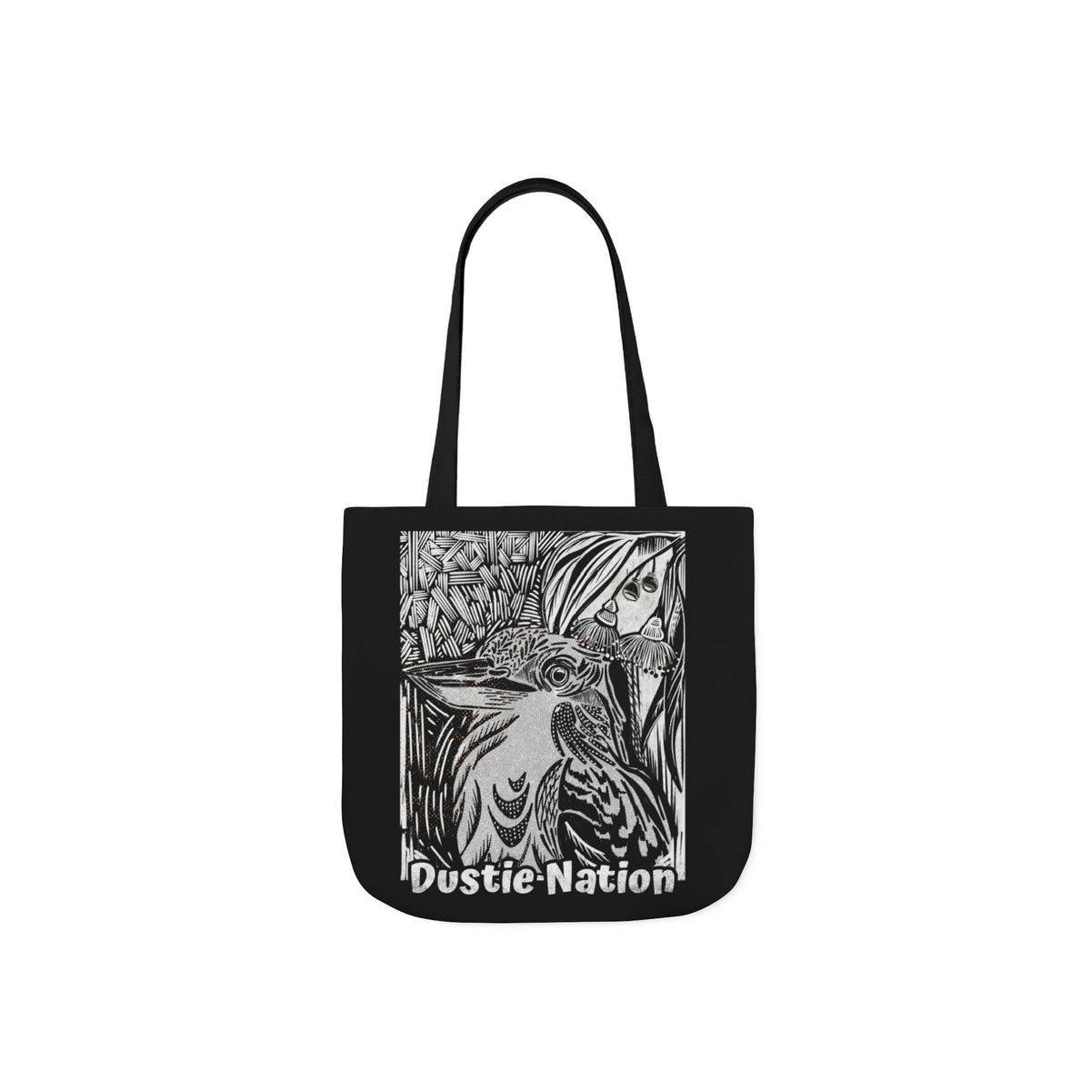 Australian Kookaburra custom design Tote Bag - Hand drawn artwork & custom text available