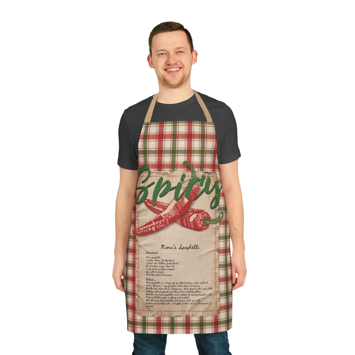 Spicy Chilli Customisable Apron Gift Idea for home makers