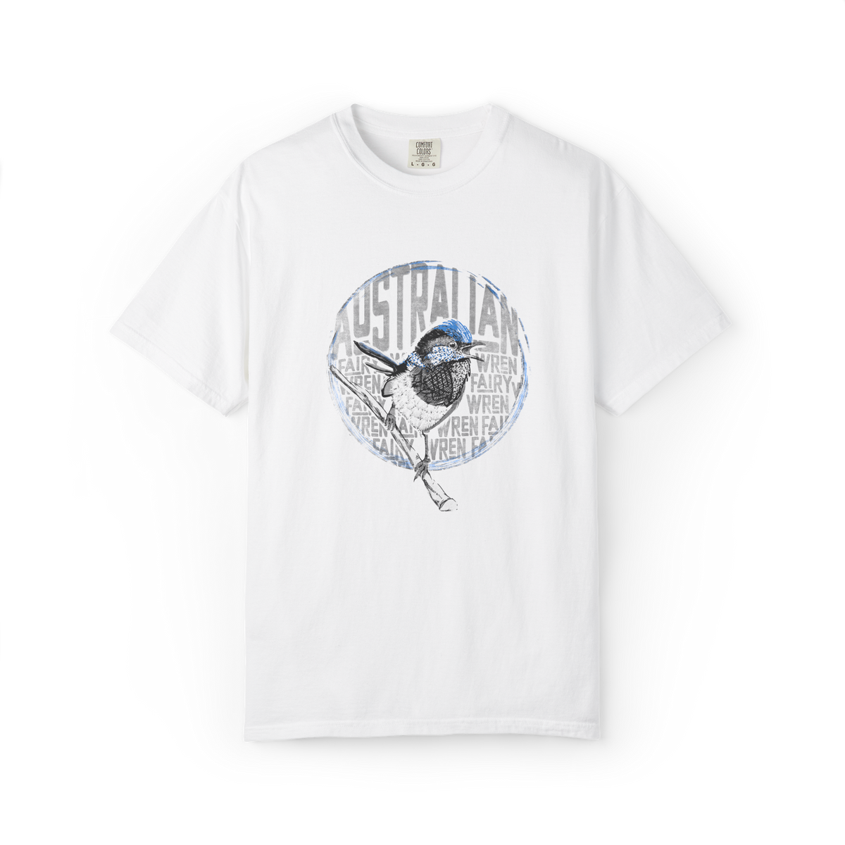 Australian Fairy Wren - C1717 Custom Graphic Soft style T Shirt