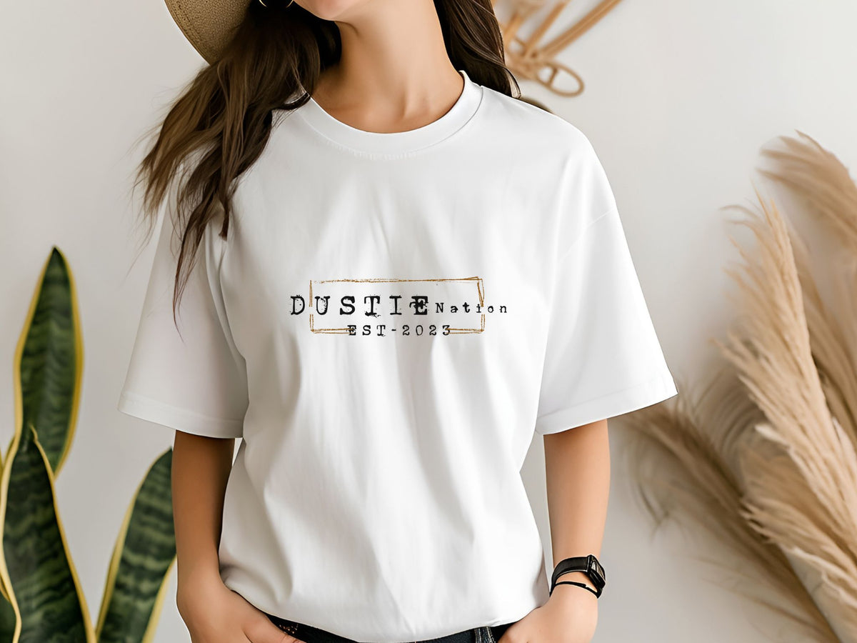 DUSTIE NATION Comfortable Oversize T Shirt - C1717