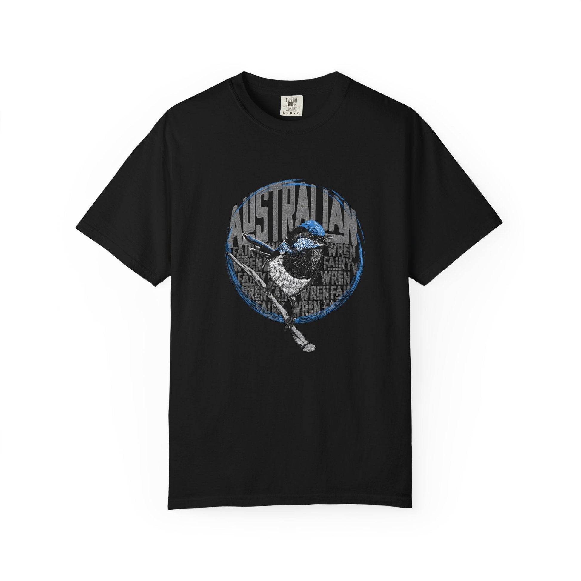 Australian Fairy Wren - C1717 Custom Graphic Soft style T Shirt - Dustie Nation