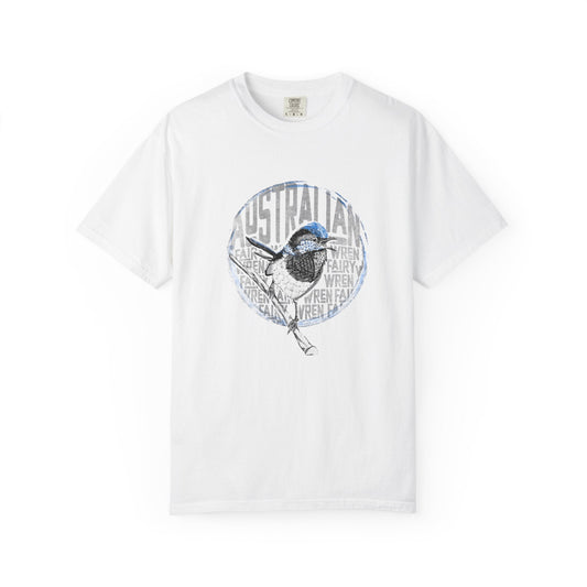 Australian Fairy Wren - C1717 Custom Graphic Soft style T Shirt - Dustie Nation