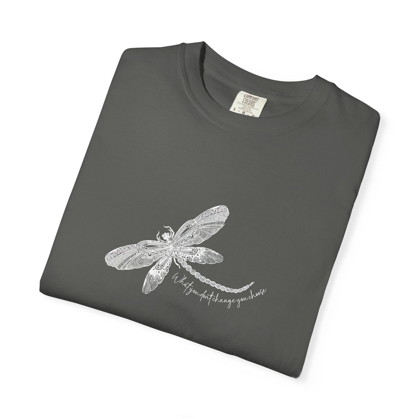 Dragonfly Affirmation T Shirt - C1717 Custom Graphic Soft style T Shirt - Solei Designs