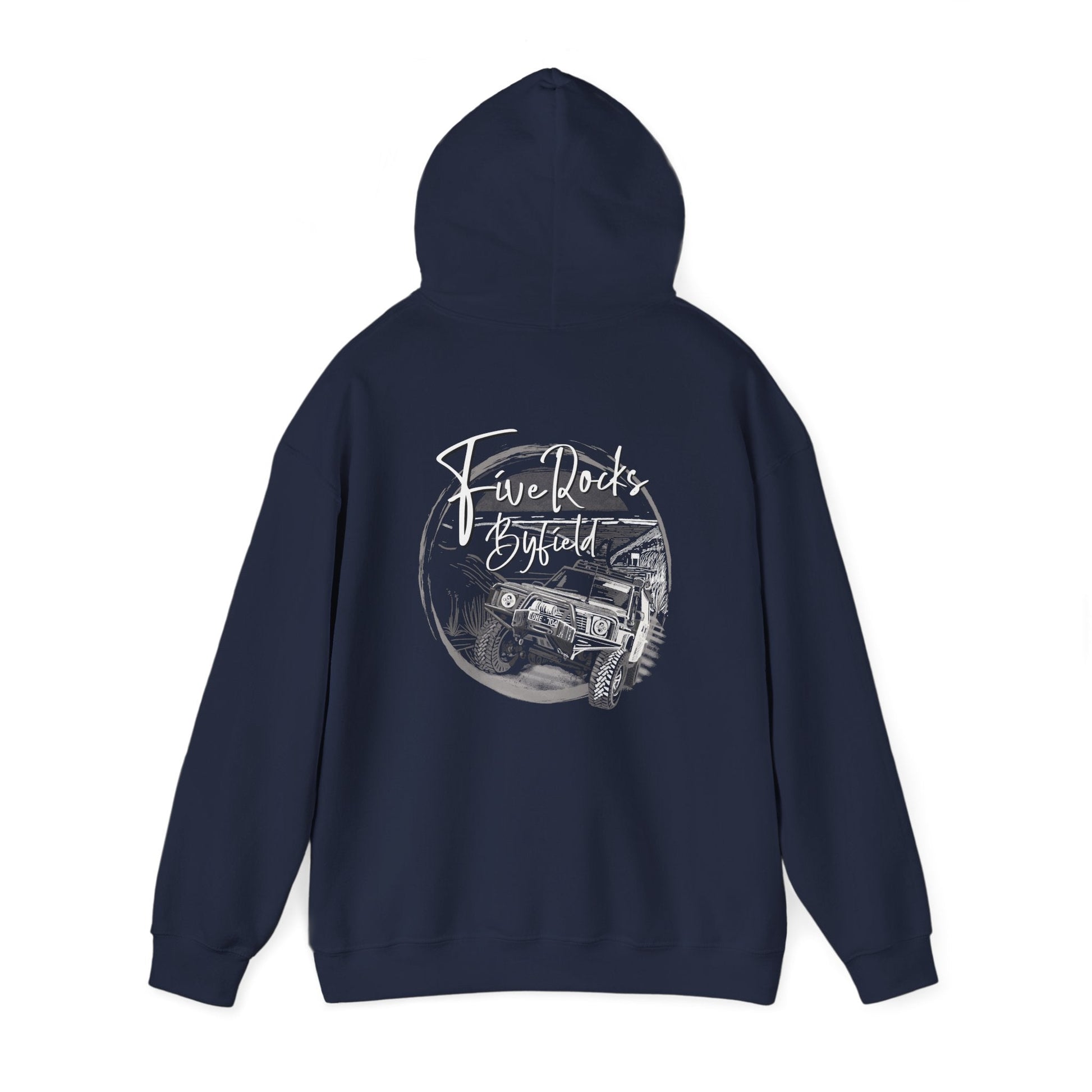 Five Rocks Byfield National Park - Hand - Drawn Design - Australian Souvenir Hoodie - Solei Designs