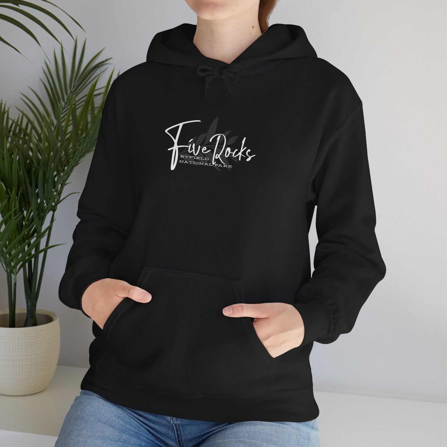 Five Rocks Byfield National Park - Hand - Drawn Design - Australian Souvenir Hoodie - Solei Designs
