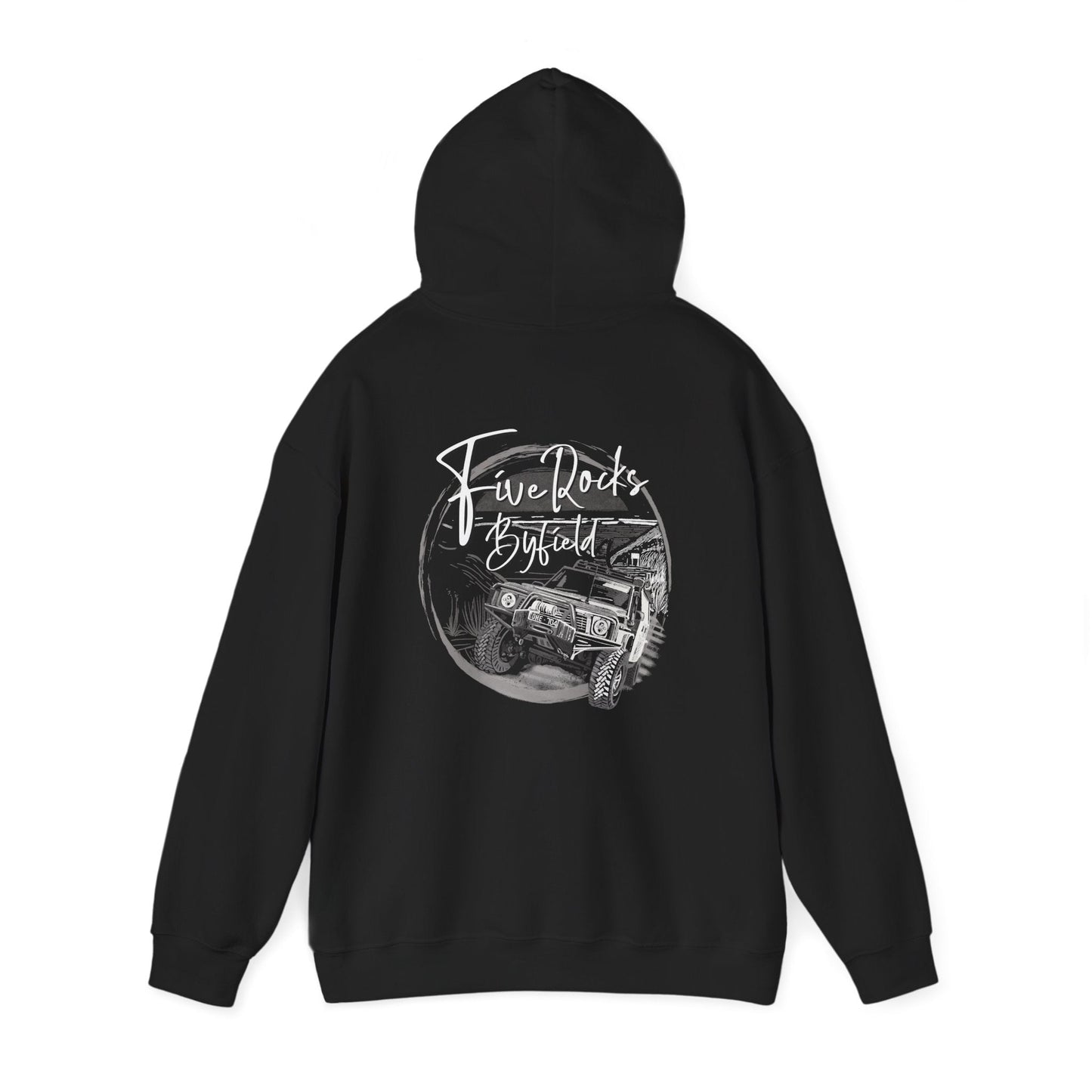 Five Rocks Byfield National Park - Hand - Drawn Design - Australian Souvenir Hoodie - Solei Designs
