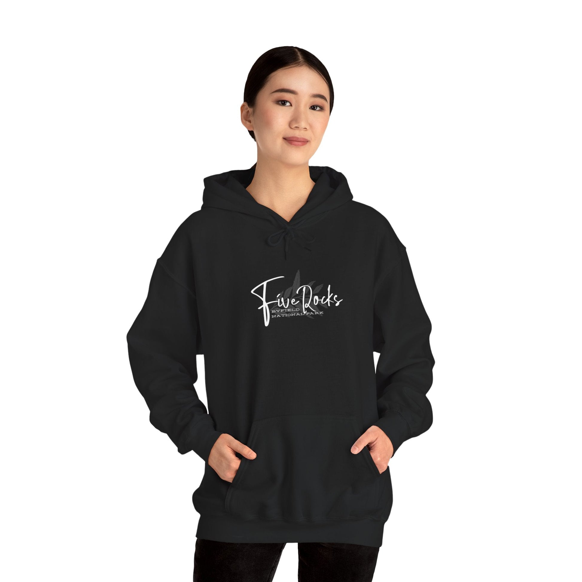 Five Rocks Byfield National Park - Hand - Drawn Design - Australian Souvenir Hoodie - Solei Designs