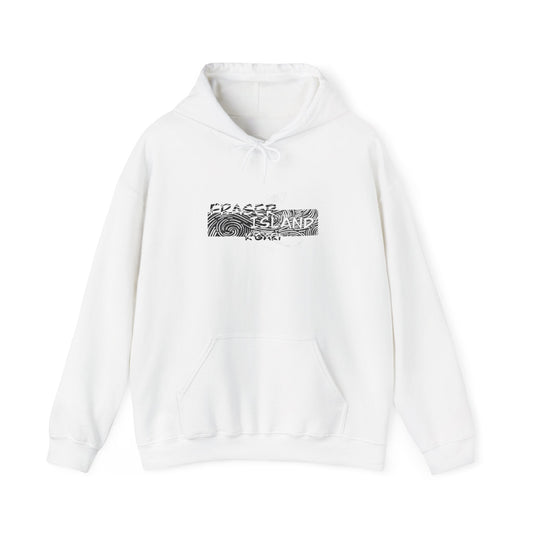 Fraser Island Hoodie - Hand - Drawn custom Souvenir Hoodie - Solei Designs