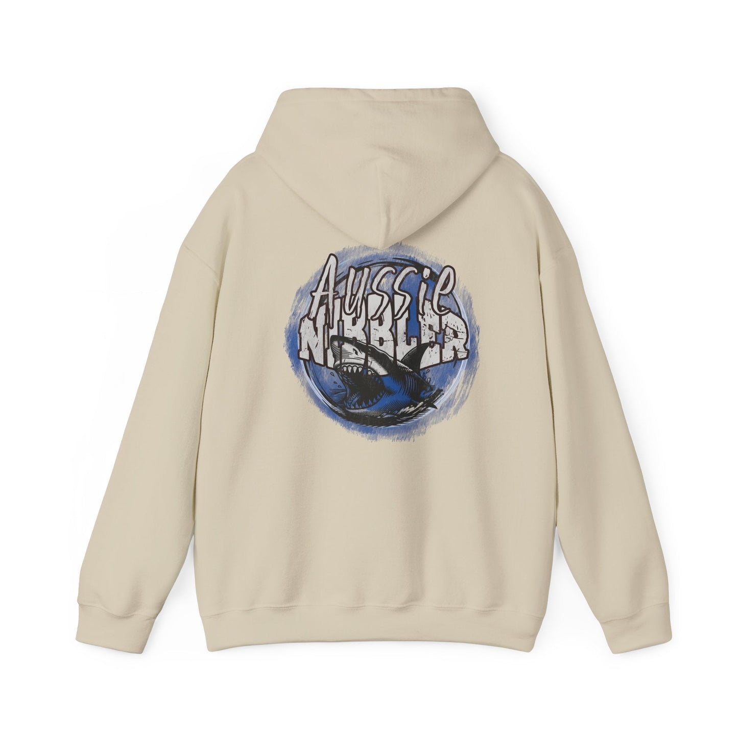 Heavy Blend Hoodie - custom Australian design - 'Aussie Nibbler' - Solei Designs