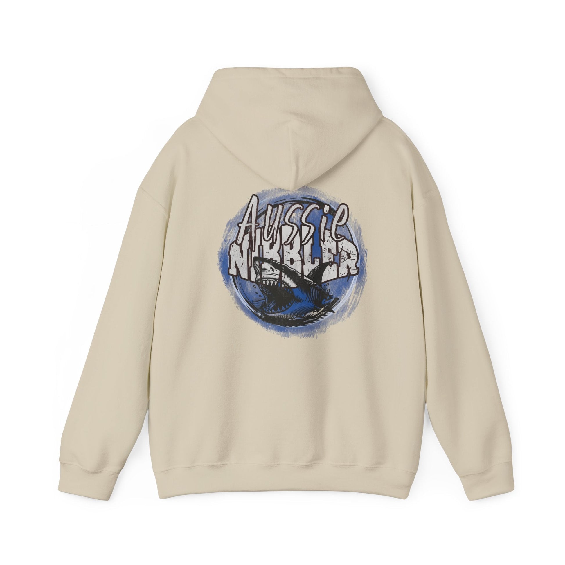 Heavy Blend Hoodie - custom Australian design - 'Aussie Nibbler' - Solei Designs
