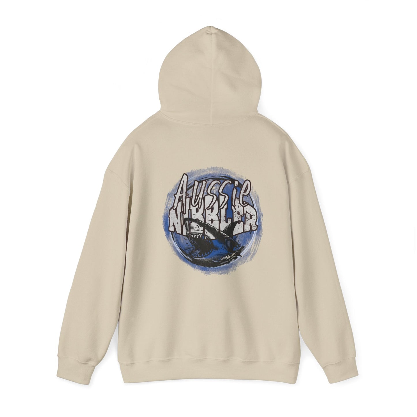 Heavy Blend Hoodie - custom Australian design - 'Aussie Nibbler' - Solei Designs