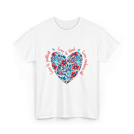Love is patient t shirt design - Solei Designs