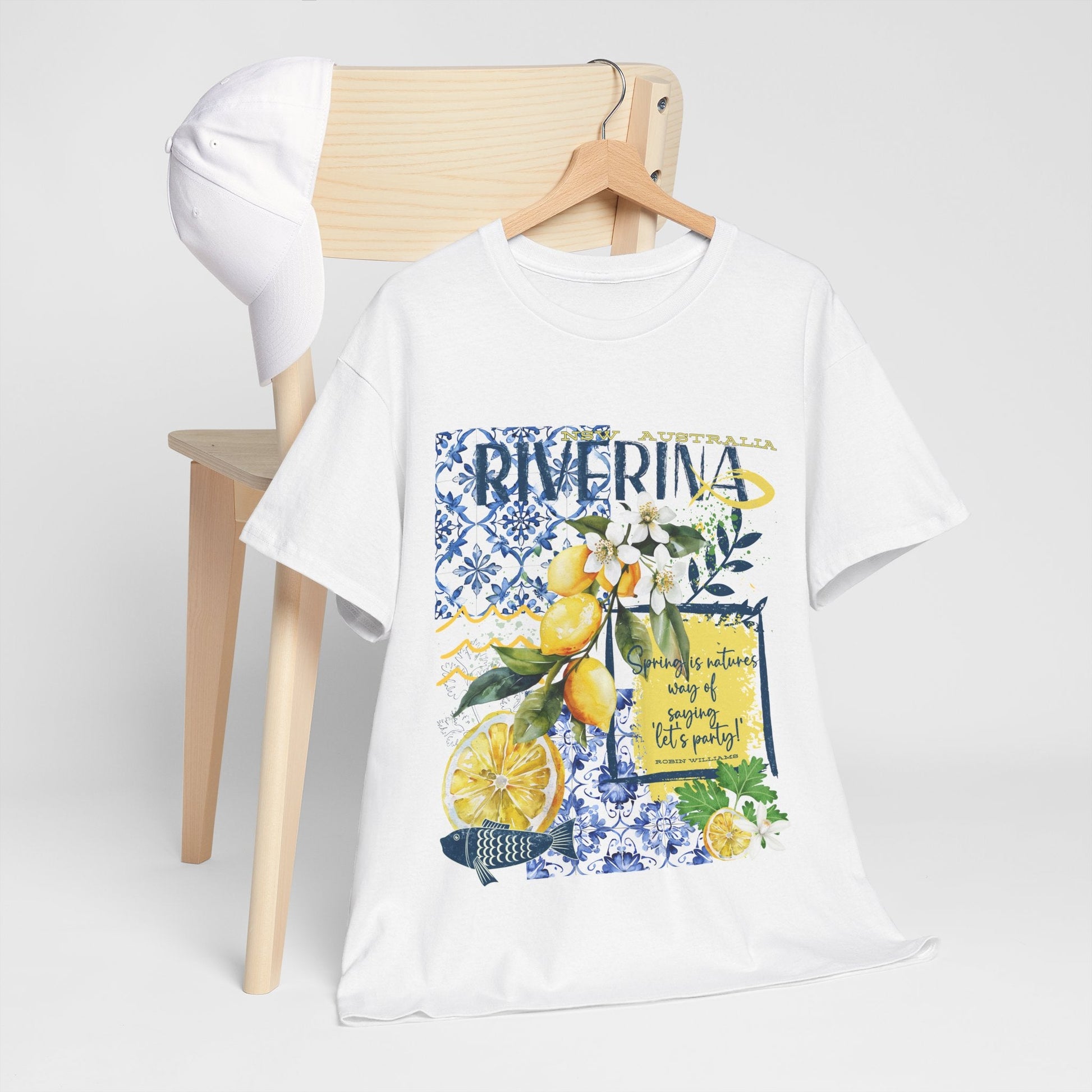 Riverina Region Lemon t shirt custom design, Australian t shirt designs - Solei Designs
