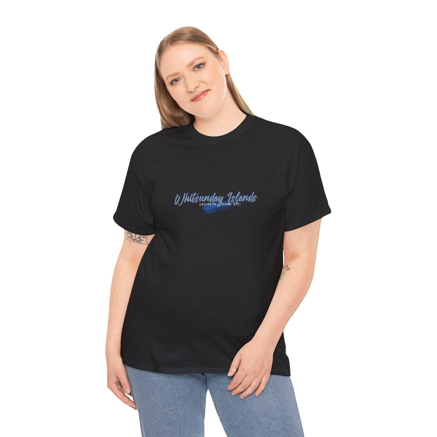 Whitsunday Van Gogh Style custom designed Australian souvenir t shirt - Solei Designs