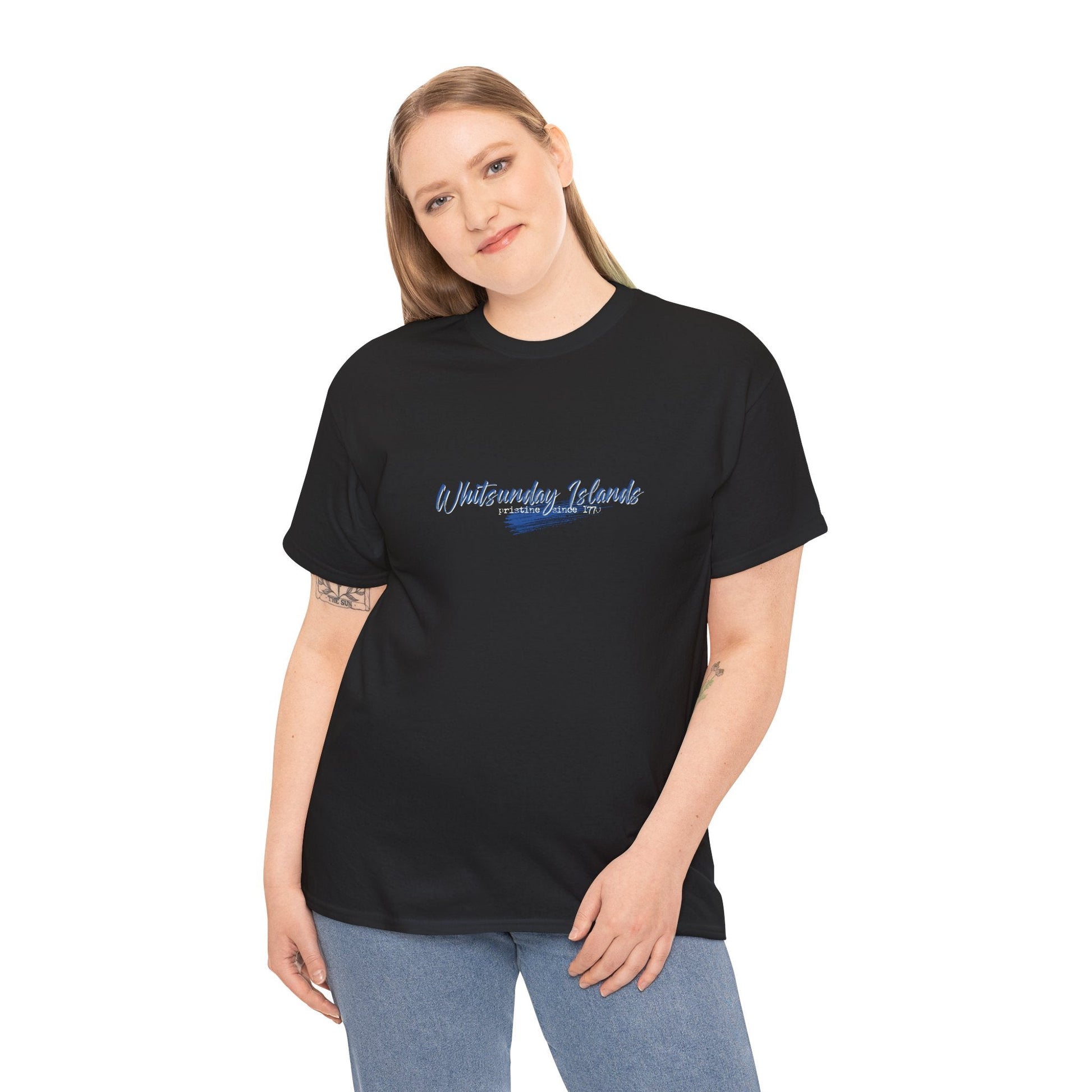 Whitsunday Van Gogh Style custom designed Australian souvenir t shirt - Solei Designs